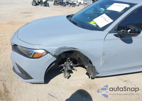 2024 Honda Civic Sport из США, поврежденный, VIN 2HGFE2F57RH579718